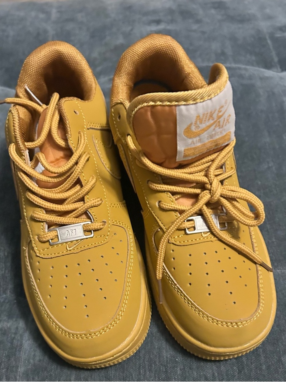 Nike Kids' Sneakers in Mustard Yellow